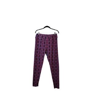 🍁LuLaRoe Women's Plus Size Patterned Leggings